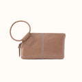 Sable Wristlet In Polished Leather