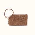 Sable Wristlet In Printed Leather