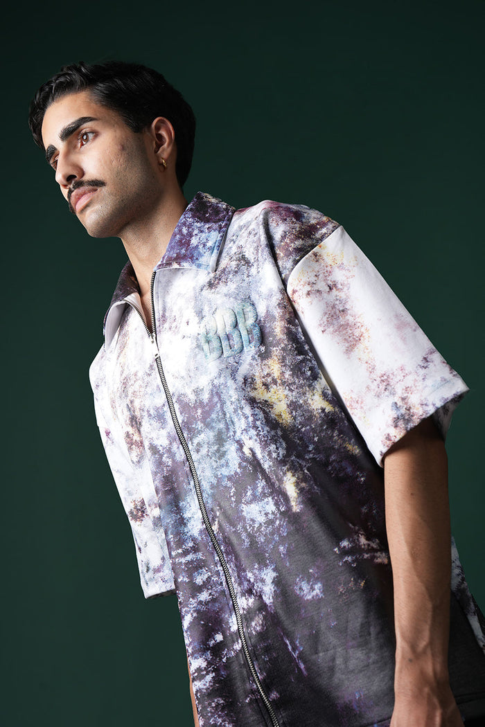 Sacred Ash Zipper Polo T-shirt