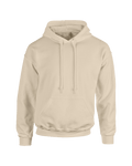 unisex sand hoodie fleece flat front image
