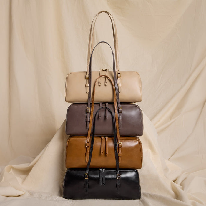 Scottie Satchel in Polished Leather - Hearthstone