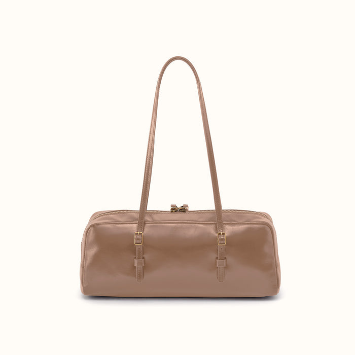 Scottie Satchel In Polished Leather