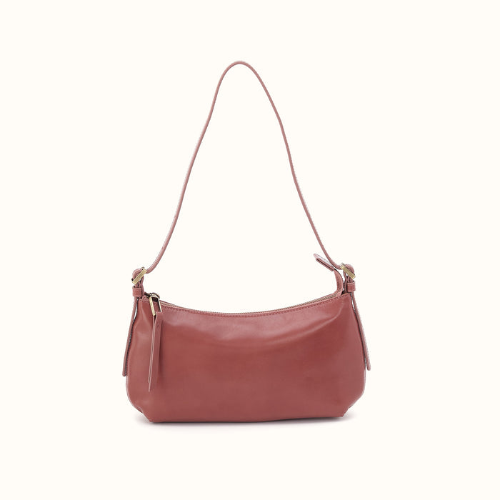Scottie Slim Shoulder In Polished Leather
