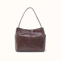 Seneca Shoulder Bag in Polished Leather - Hearthstone- FOL