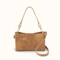 Seneca Shoulder Crossbody In Buffed Leather - Whiskey