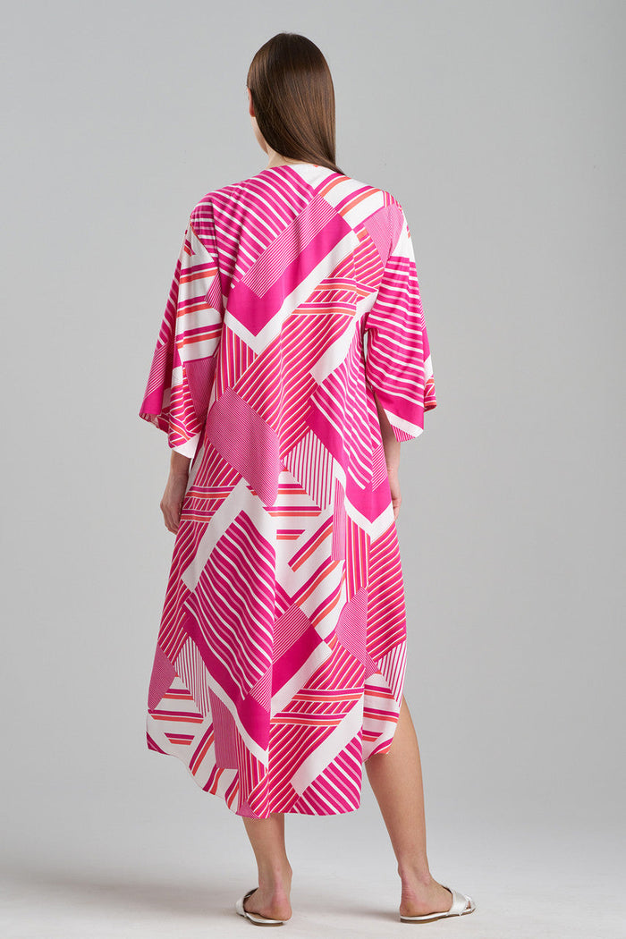 Fuchsia/White
