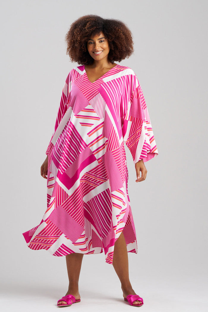 Fuchsia/White