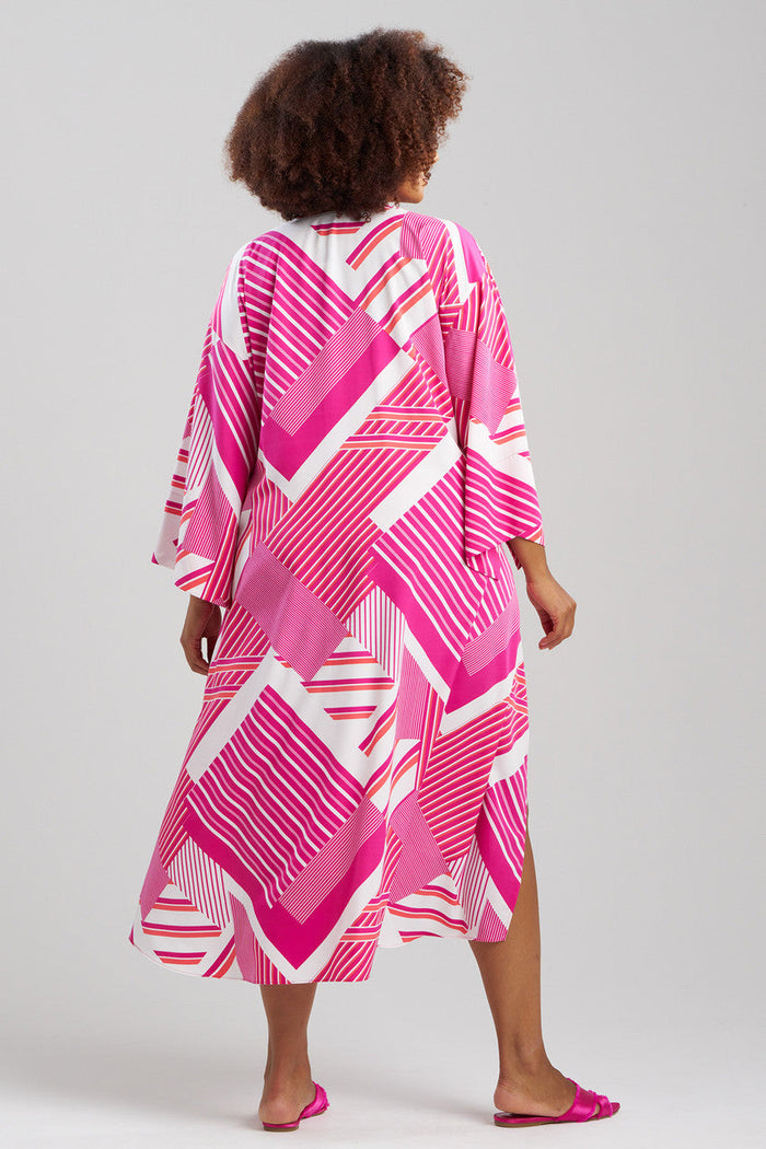 Fuchsia/White