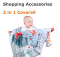 Shopping trolley cover - 3 in 1