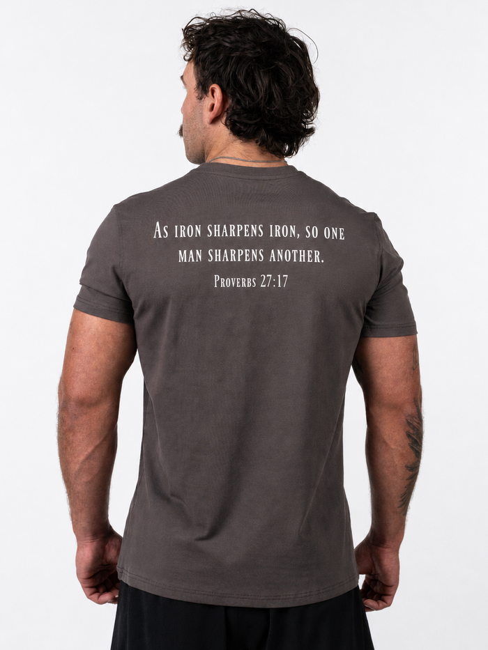 Proverbs 27:17 - Iron Grey / S