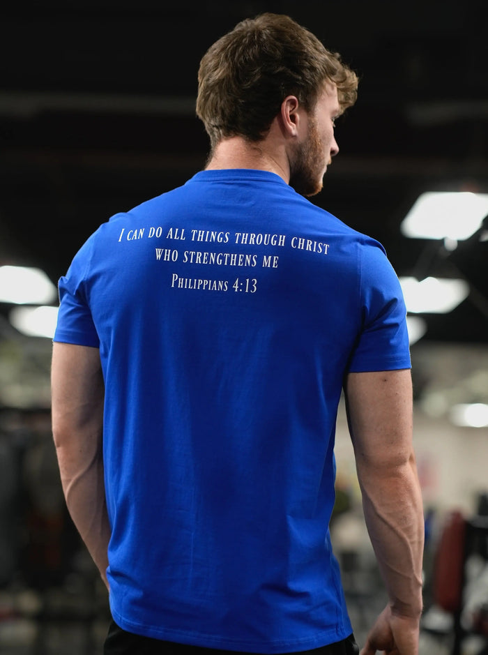 Philippians 4:13 - Blue / S