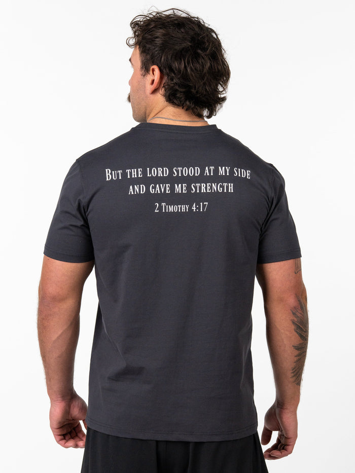 2 Timothy 4:17 - Gunmetal / S