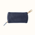 Spark Double Eyeglass Case In Pebbled Leather