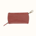 Spark Double Eyeglass Case In Polished Leather