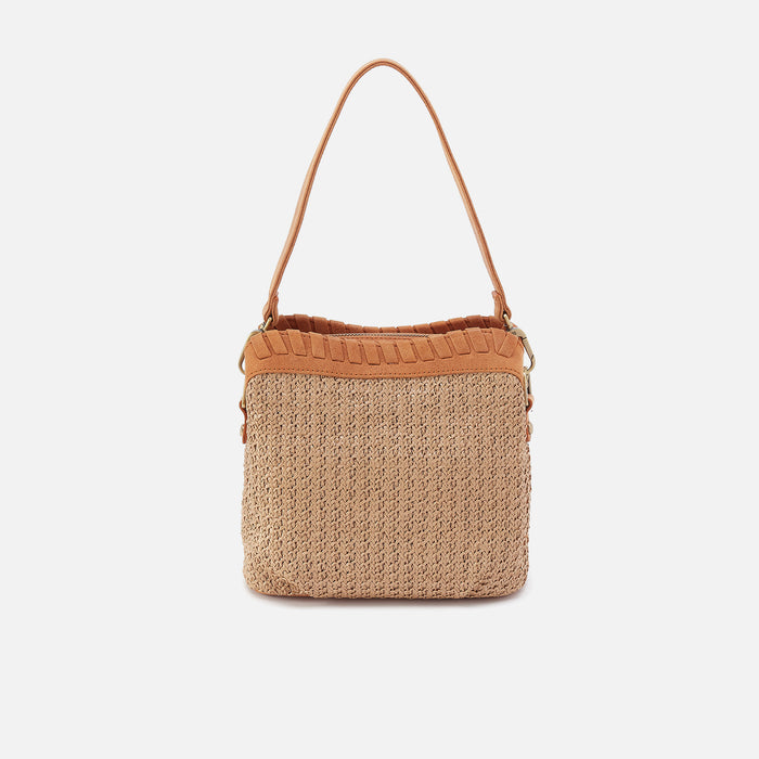 Starr Convertible Shoulder In Woven Straw - Meadow Woven Straw