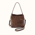 Starr Convertible Shoulder In Buffed Leather