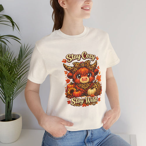 "Stay Cozy Stay Wild" Tee