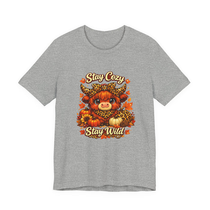 "Stay Cozy Stay Wild" Tee