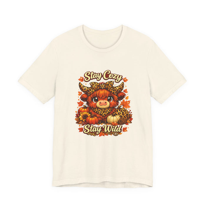 "Stay Cozy Stay Wild" Tee