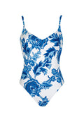 sunflair blue floral