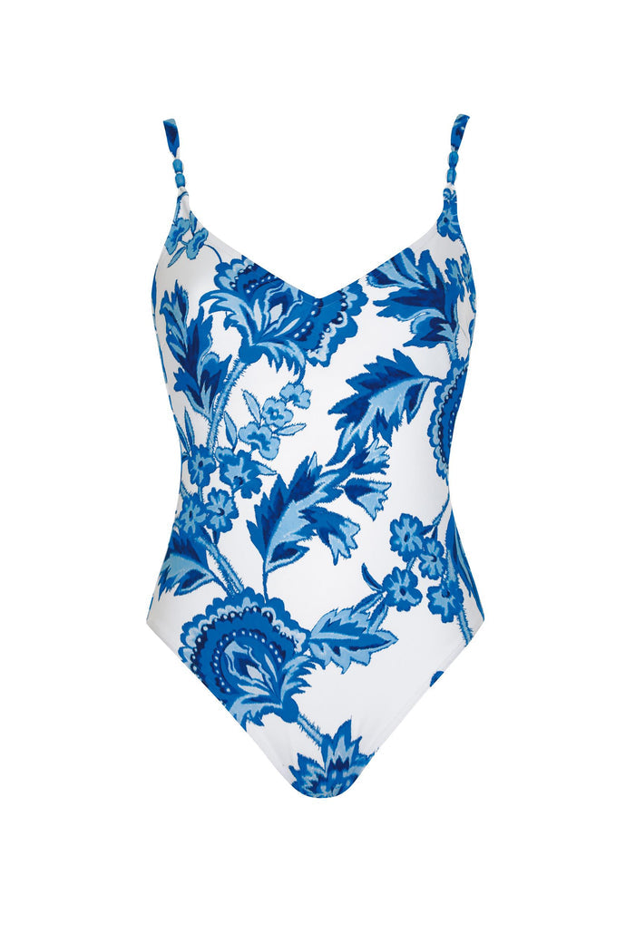 sunflair blue floral