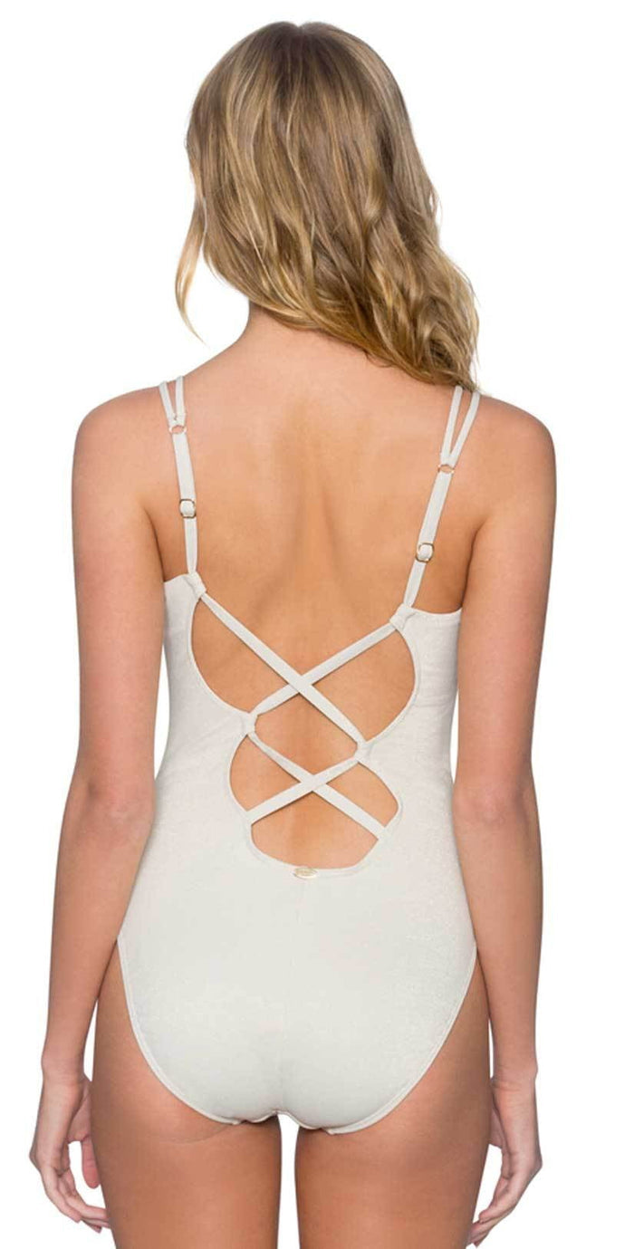 Sunsets Veronica One Piece Swimsuit in Gold Dust  112-GOLD:
