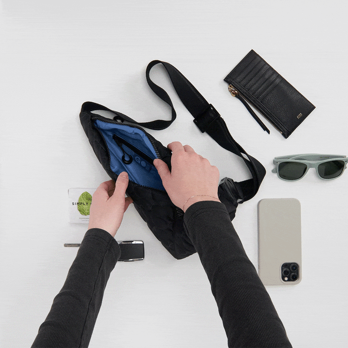 SURE THING Sling in caRefiber recycled nylon - Ocean