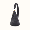 Sway Small Sling In Pebbled Leather - Black- FOL