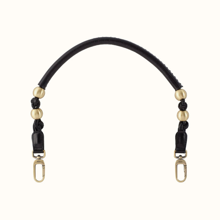 Tamborine Strap In Polished Leather