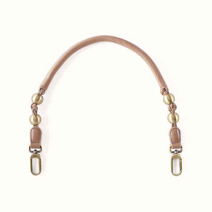 Tamborine Strap In Polished Leather