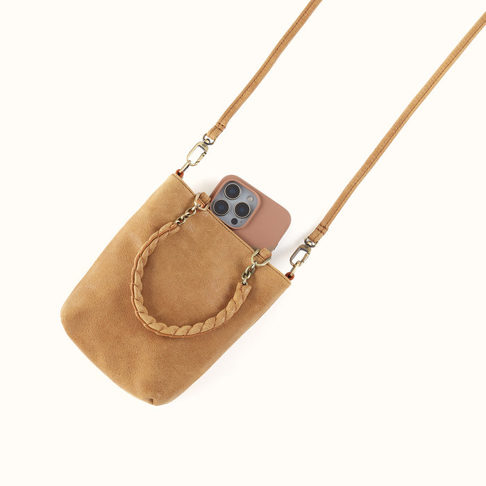 Tennessee Mini Bag In Buffed Leather - Whiskey