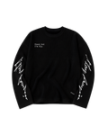 THANK GOD I'M FLY WAFFLE TEE - BLACK