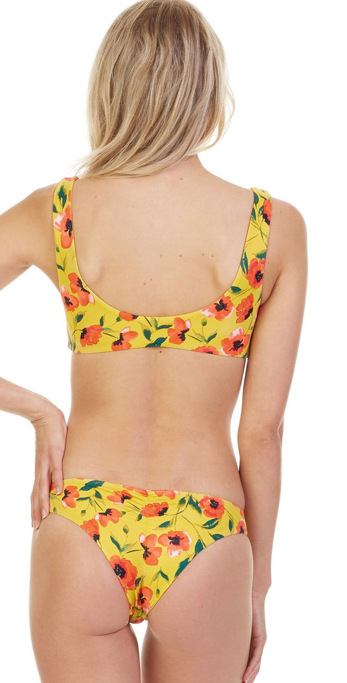 Tori Praver French Poppy Raven Top 1S19STRAPO-SAF:
