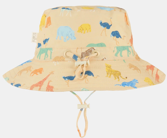 Toshi. Sun hat.  Congo Driftwood