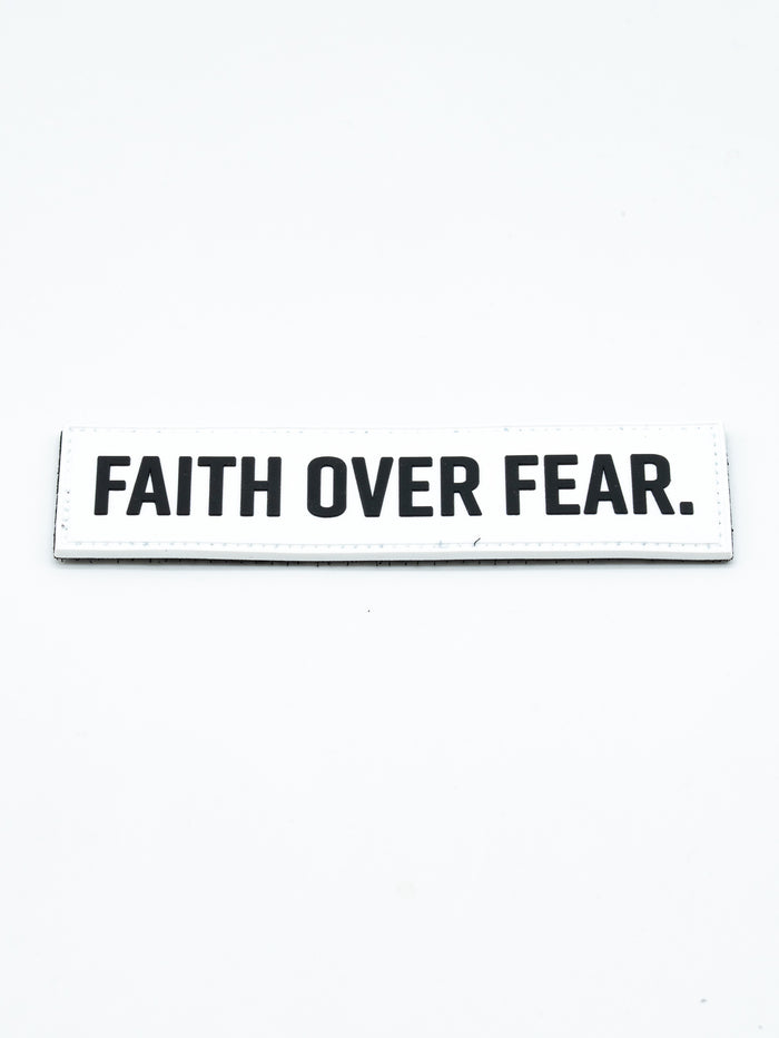 Faith Over Fear - White
