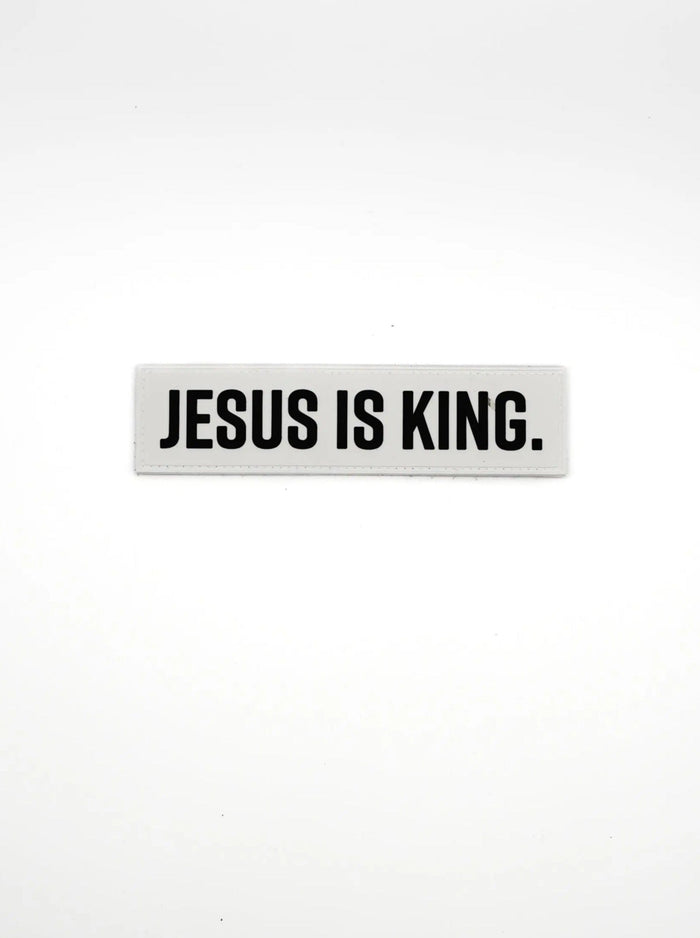 Jesus Is King Velcro Patch HolStrength
