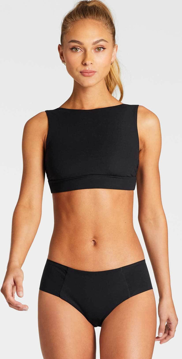 Vitamin A BioSculpt Black Maia Bikini Top:
