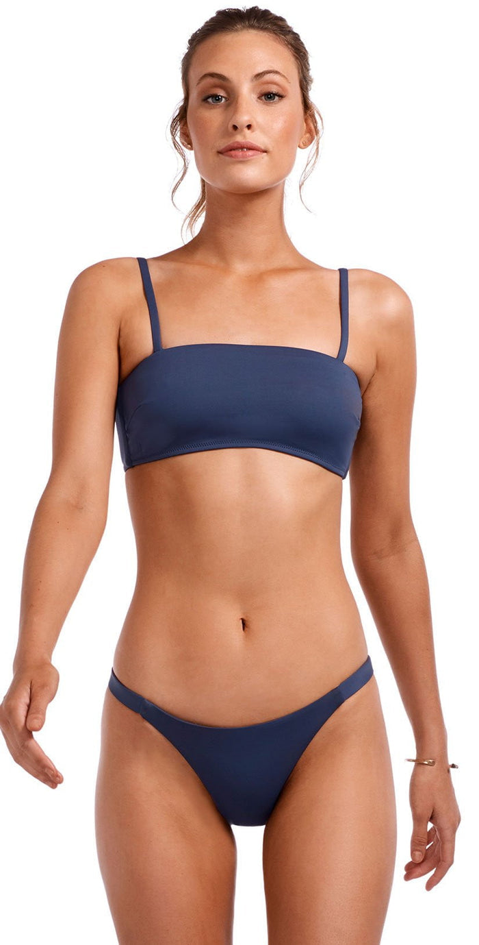 Vitamin A Deep Blue Eco Lux Mila Bikini Top  902T DBE: