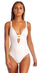 Vitamin A EcoLux Neutra One Piece in White 50M ECW: