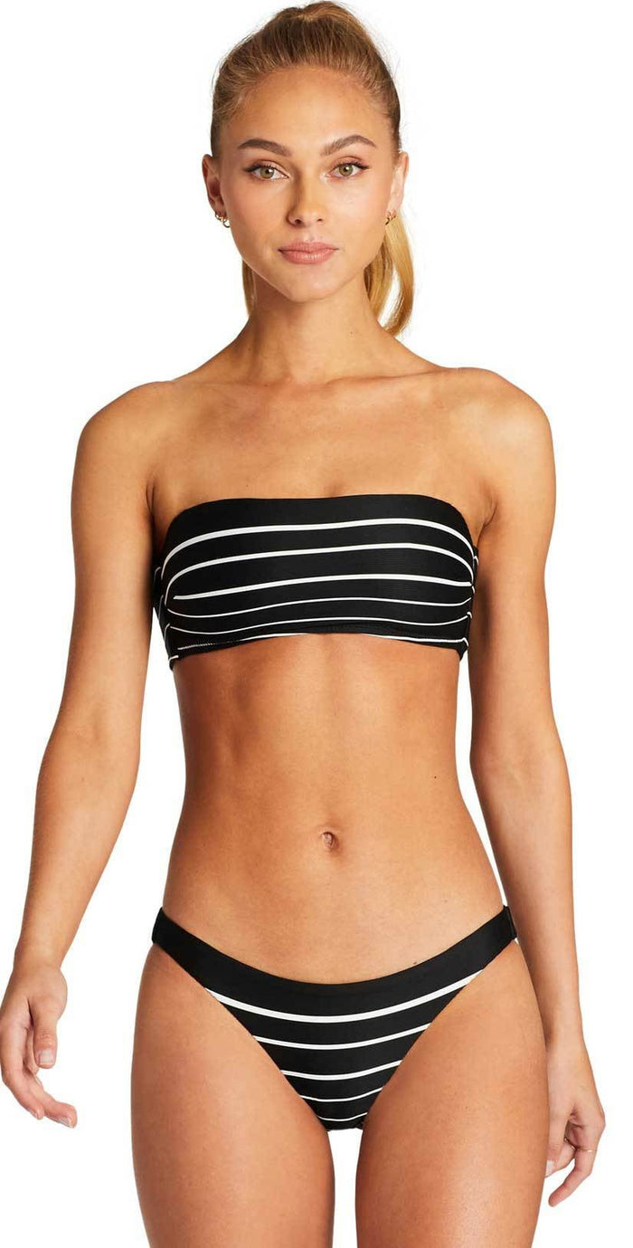 Vitamin A Luciana Full Coverage Bottom in Midnight Stripe: