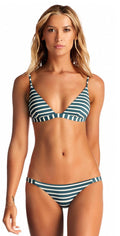 Vitamin A Moss Bikini Top in Grey Marin Stripe 77NT MAG: