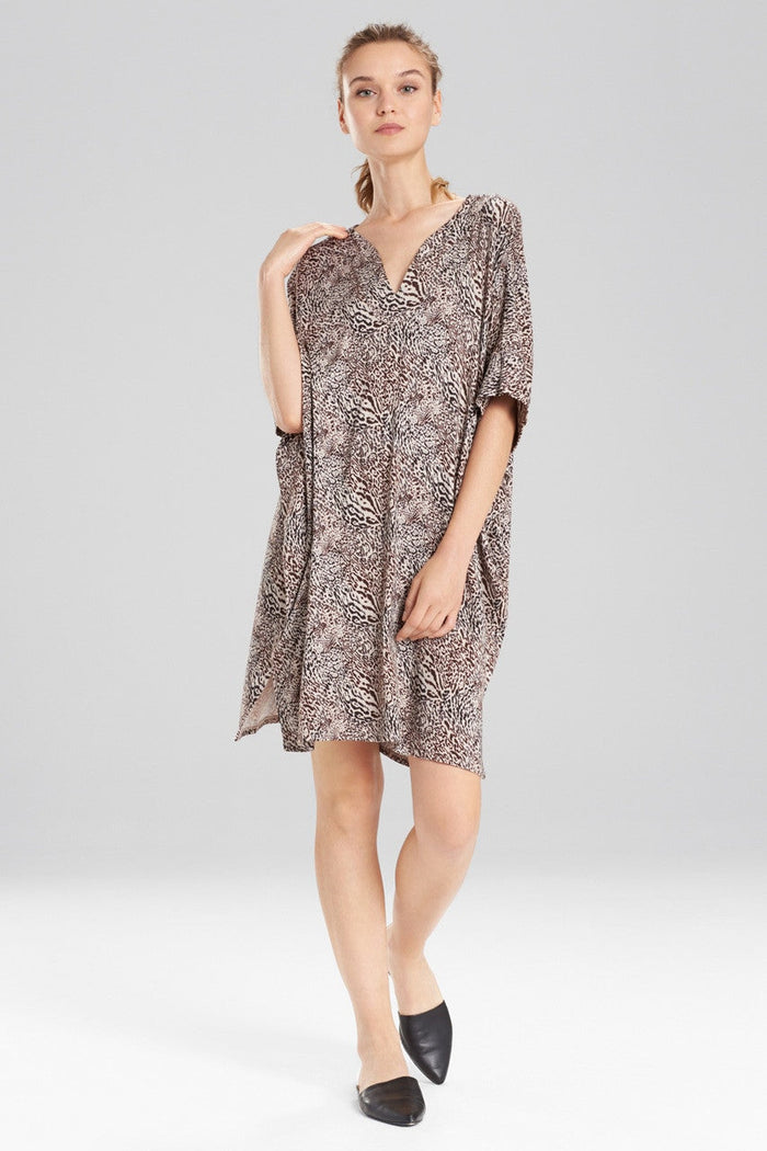Watercolor Animal Caftan