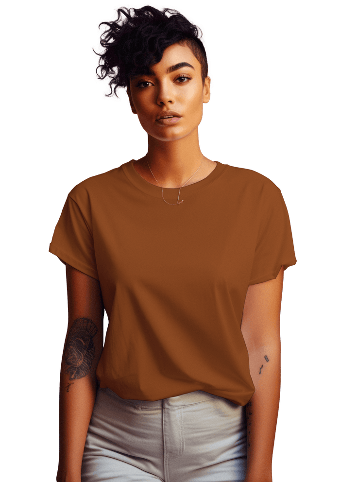 Perfect TShirt Co Womens Boyfriend T-Shirt Warm Autumn - Perfect TShirt Co