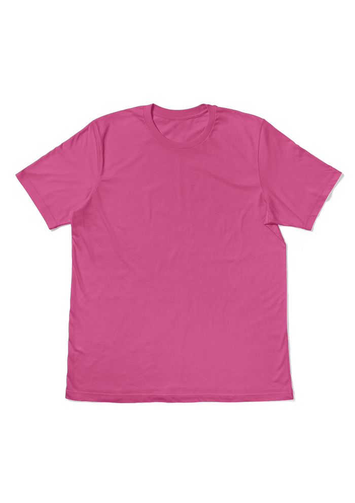 Perfect TShirt Co Womens Original Boyfriend T-Shirt - Charity Pink - Perfect TShirt Co