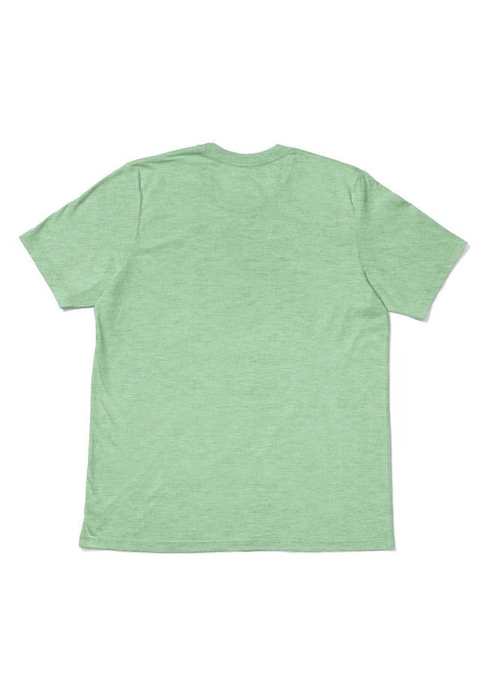 Womens Boyfriend T-Shirts Prism Mint Green Heather Cotton - Perfect TShirt Co