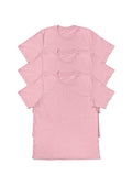 Women's Pink T-Shirt Bundle - 3 Pack Airlume Cotton - Perfect TShirt Co
