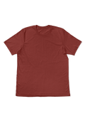 Men's Rust Brown Crew Neck T-Shirt - Premium Cotton Comfort - Perfect TShirt Co