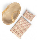 Woven Moses Basket.   Large