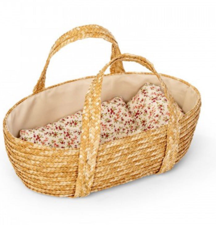 Woven Moses Basket.   Large