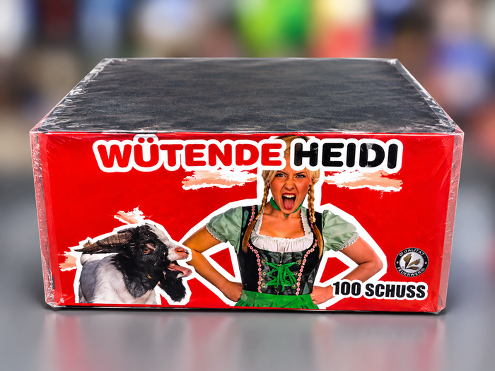 Wütende Heidi